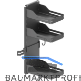 PEKA Putzschrankregal Sesam Standard, Stahlblech Anthrazit