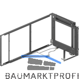 PEKA Eckauszug Magic Corner Standard KB 1000 mm rechts Anthrazit