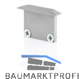 BILTON Endkappe alufarbig zu Einbau- Aluminiumprofil XT01