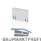 BILTON Endkappe alufarbig zu Aufbau- Aluminiumprofil XT02