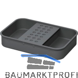 NINKA Schale Bio klein eins2top 4,2/5,5/8 Liter Dunkelgrau