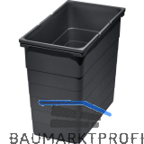 NINKA Abfallbeh�lter 35 L Dunkelgrau