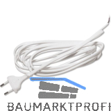Anschlussleitung mit Euro-Flachstecker, L 3000 mm, eine Seite mit Aderendh�lsen,