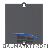 BACHMANN Keystone Modul Blindabdeckung schwarz