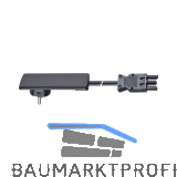 EVOline Plug-Anschlussleitung mit GST Kupplung, 1,5 m, Kunststoff schwarz