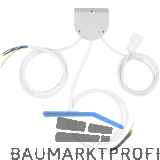 K�chen-Anschlussbox 1 x 2 m Kabel, 2 x 5 m Kabel