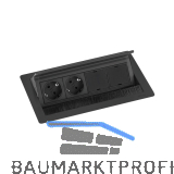 EVOline Flip Top Push DATA M schwarz