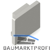 BILTON Endkappe CT00U-A L:1,5 B:12,5 H:12,5 mm Aluminium eloxiert