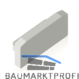BILTON Endkappe CT00 Kunststoff L:1,5 B:12,5 H:6 mm wei�