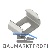 BILTON Montageclip CTC5 Edelstahl matt