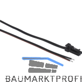 Anschlussleitung 12 V/DC mit Stecker und verzinnten Enden, L�nge 2000mm