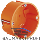 Hohlwanddose, Tiefe 35 mm, � 68 mm, orange