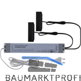 L&S LED-Netzger�t NG51, 12 V/DC, 2 Stk. 10-fach Verteiler, Leistung 100 W