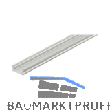 BILTON Aluminium Aufbauprofil CT02 auf Ma� ohne Abdeckung Silber