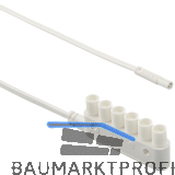 ELEKTRA Verteiler 6-fach Mini-Stecksystem, 230 V, L�nge 600 mm