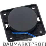 BERKER Integro Flow/Pure Ausschalter 1-polig anthrazit matt