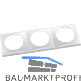 BERKER Integro Flow Rahmen 3-fach chrom matt lackiert