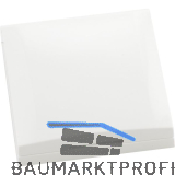 BERKER Integro Flow/Pure Rahmen 1-fach mit Klappdeckel polarwei� gl�nzend