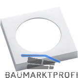 BERKER Integro Pure Rahmen 1-fach chrom matt galvanisiert