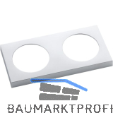 BERKER Integro Pure Rahmen 2-fach chrom matt galvanisiert