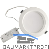 MCLED Einbauleuchte Faro IP44 10W 3000K � 113mm wei�