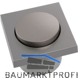 BERKER Integro Pure Ausschalter vorkonfektioniert Edelstahl Effekt