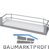 VS SUB Side Ablage-Set Artline 90� KB 200 mm Silber/Wei�/Glas satiniert