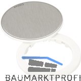 EVOline One Abdeckring mit Drehdeckel wei�/Edelstahl