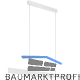 EGLO H�ngeleuchte Climene Pro 19,8 W 1180 mm Aluminium wei� strukturiert