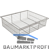 VS SUB Basket SCH Drahtkorb 540 x 240 mm Stahl Silber