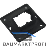 BERKER Integro Flow/Pure Tr�gerplatte f�r Mini Jack Eins�tze schwarz gl�nzend