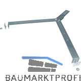 KESSEB�HMER Oberbodenwinkel f�r feste R�ckwand Revo 90 Stahl verzinkt