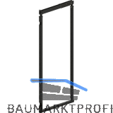 VS TAL Larder Rohrrahmen Set KB 300/EH 1200 - 1450 mm Lava