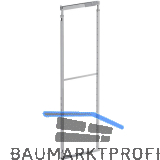 VS TAL Larder Rohrrahmen Set KB 300/EH 1700 - 1950 mm Silber