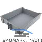 NINKA Ablage VS TAL Larder KB 400 mm mit Reling Alugrau