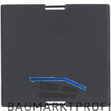 EVOline Wechselmodul Blinddeckel schwarz