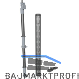 KESSEB�HMER Le Mans II Achsrohr 600 - 750 mm Anthrazit