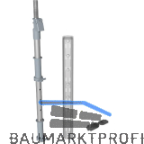 KESSEB�HMER Le Mans II Achsrohr 720 - 900 mm Silber