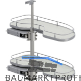 VS Cornerstone Maxx Eckauszug Premea EH 650/KB 800 mm rechts Silber