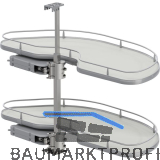 VS Cornerstone Maxx Eckauszug Premea EH 650/KB 1000/FB 500 mm rechts Silber