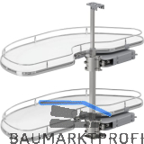 VS Cornerstone Maxx Eckauszug Premea EH 650/KB 1000/FB 500 mm links Chrom