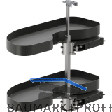 VS Cornerstone Maxx Eckauszug Planero EH 650/KB 800 mm links Lava