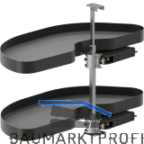 VS Cornerstone Maxx Eckauszug Planero EH 650/KB 1000/FB 500 mm links Lava