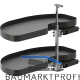 VS Cornerstone Maxx Eckauszug Planero EH 650/KB 1000/FB 600 mm links Lava