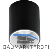 EGLO Deckenleuchte Polasso rund GU10, schwarz/wei�