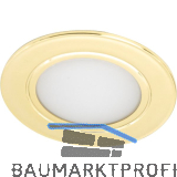 SIRO Einbauleuchte SL-Mono Spot 4000K neutralwei�, vermessingt gl�nzend