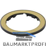 EVOline One Abdeckring schwarz/messingfarbig