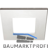 DOMUS LINE Einbauleuchte Quadrum Plus D-MOTION, Edelstahl Effekt