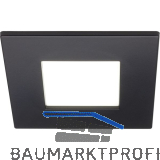 DOMUS LINE Einbauleuchte Quadrum Plus D-MOTION, Schwarz matt
