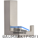 Mantelhaken Tome Breite 43 mm, H�he 52 mm, ZN vernickelt feingeschliffen